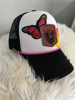 Highland Cow Trucker Patch Hat